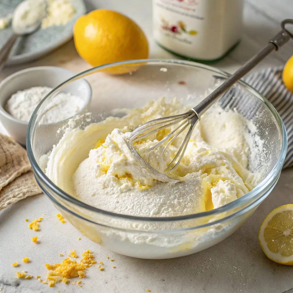 Italian Lemon Ricotta Knot Cookies