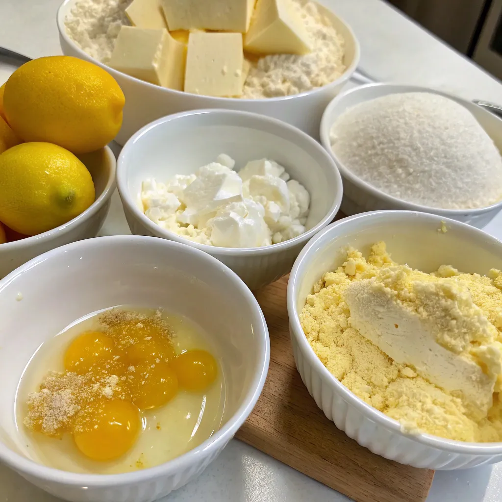 Lemon Cheesecake Bars