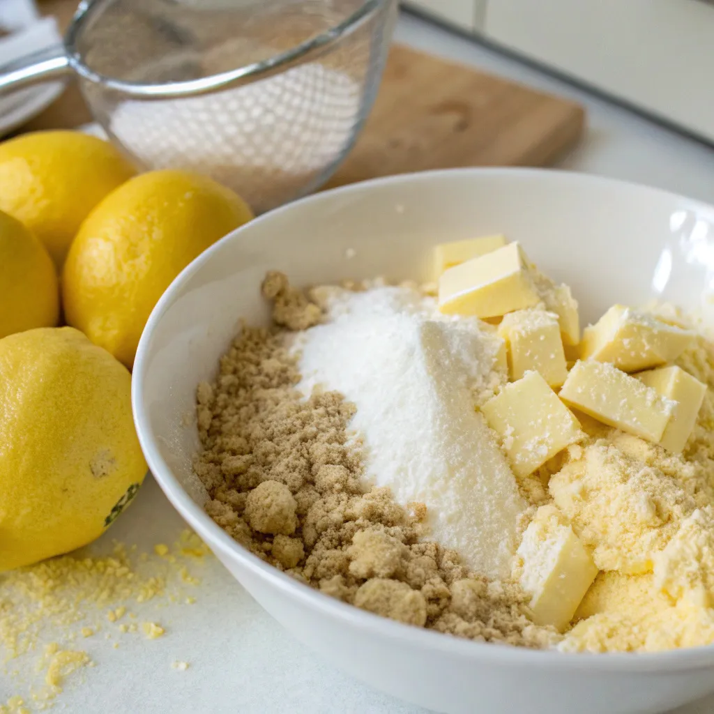 Lemon Crumble Tartelettes