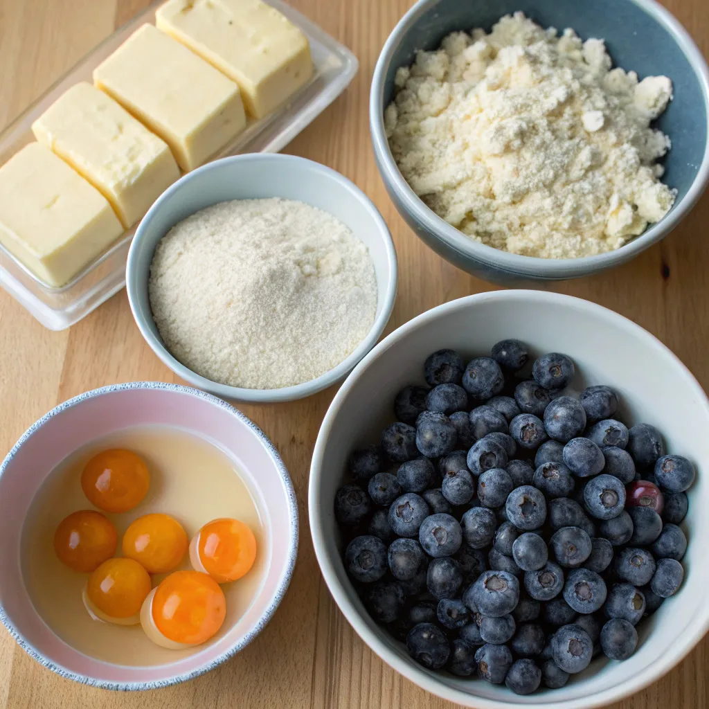 Low-Carb Blueberry Scones