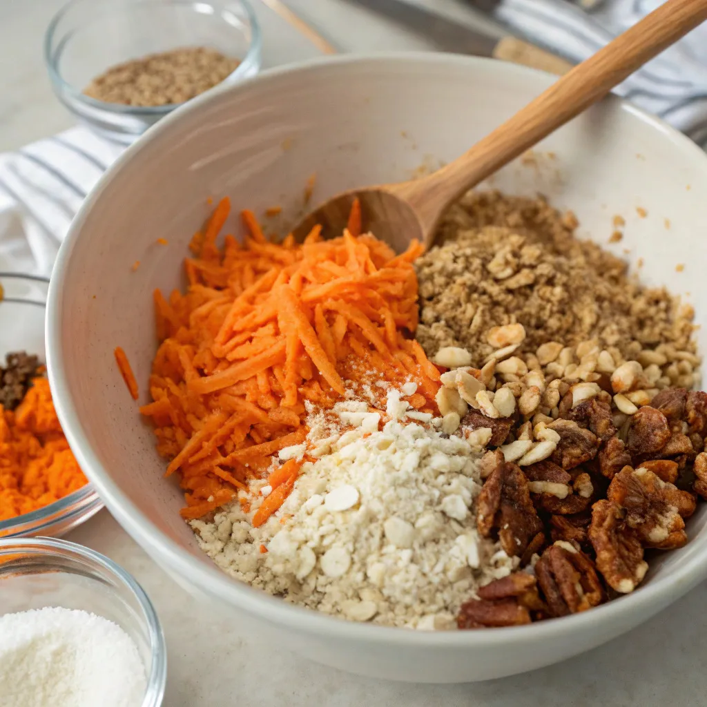 No-Bake Carrot Cake Breakfast Bars