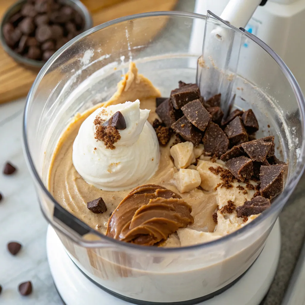 No-Bake Frozen Peanut Butter Greek Yogurt Chocolate Swirl Cups