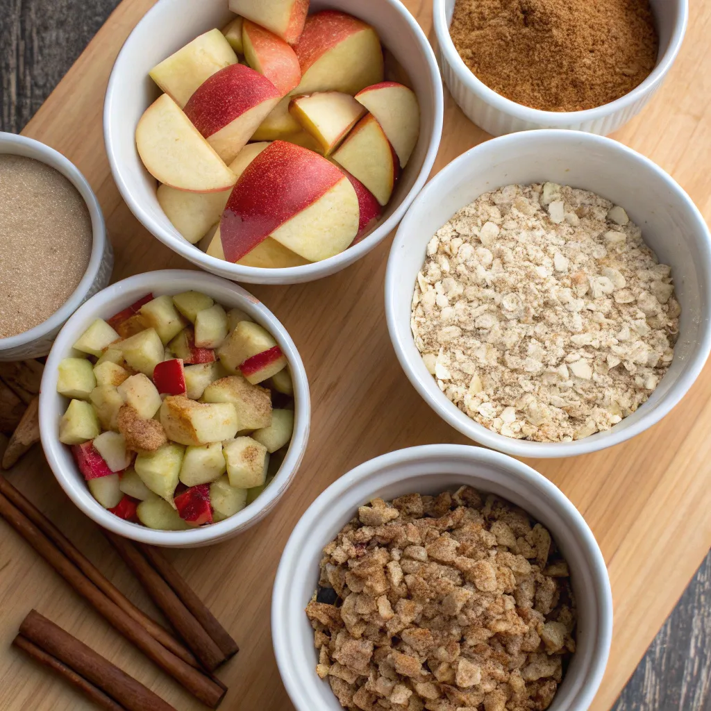 No-Sugar Apple Pie Baked Oats