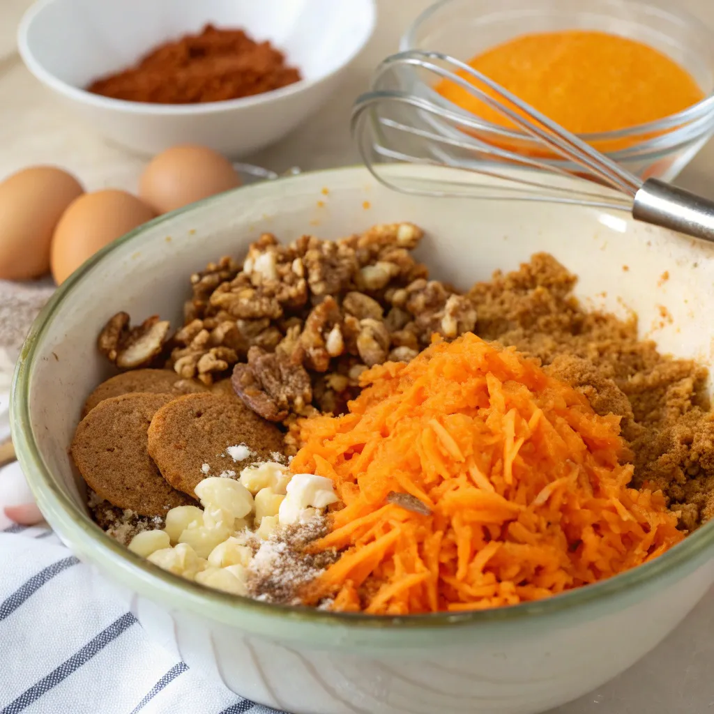 No Sugar Flourless Carrot Cake