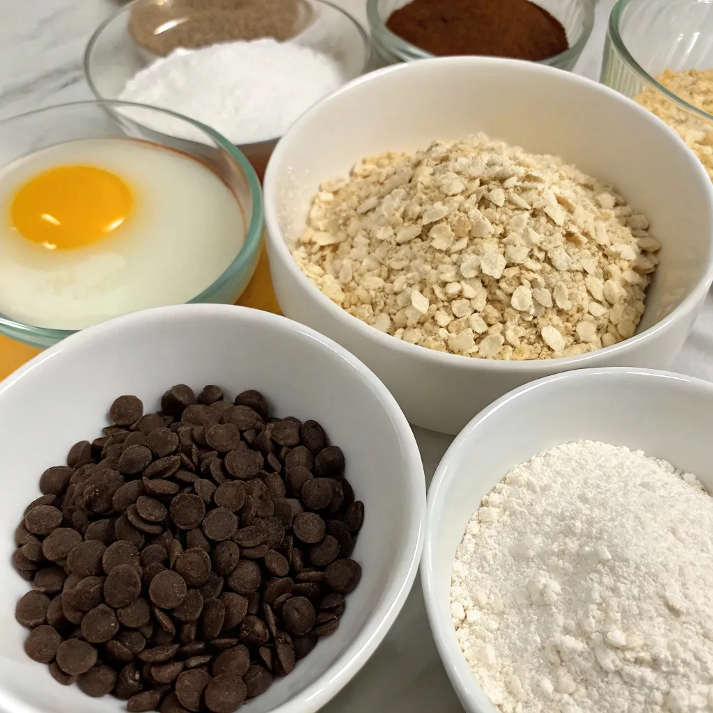 Oat Chocolate Chip Cake