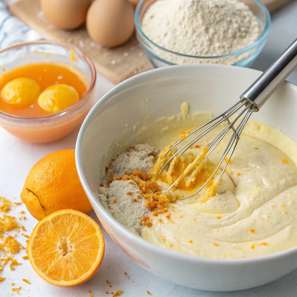 Orange Honey Yogurt Cake