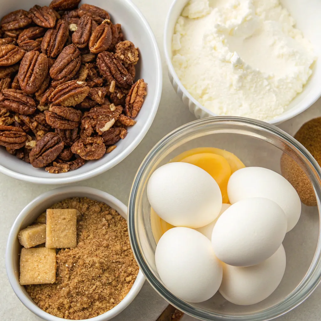Decadent Pecan Cheesecake Pie (9-Step Creamy & Irresistible Holiday Dessert!) 7 Pecan Cheesecake Pie