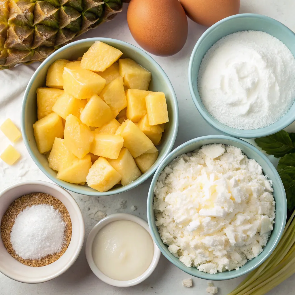 Pineapple Coconut Cream Cake