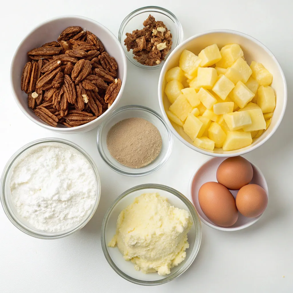 Pineapple Pecan Cream Cheese Pound Cake โ Ultra Moist, Rich & Irresistibly Tropical 7 Pineapple Pecan Cream Cheese Pound Cake