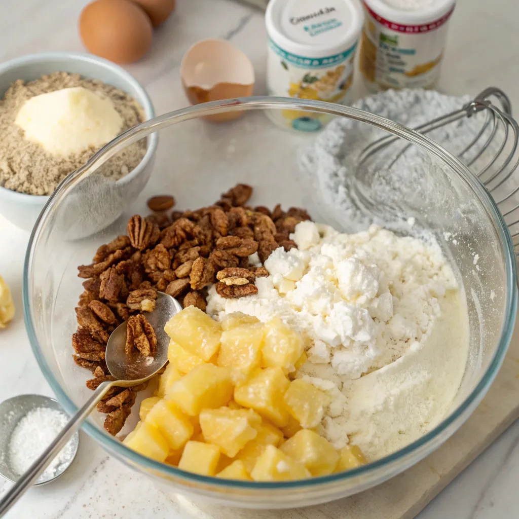 Pineapple Pecan Cream Cheese Pound Cake โ Ultra Moist, Rich & Irresistibly Tropical 8 Pineapple Pecan Cream Cheese Pound Cake