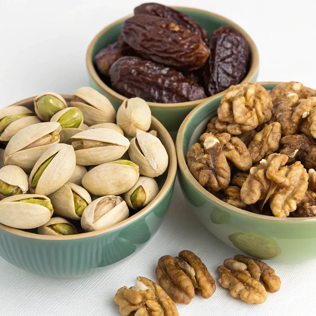 Pistachio Date Walnut Loaf