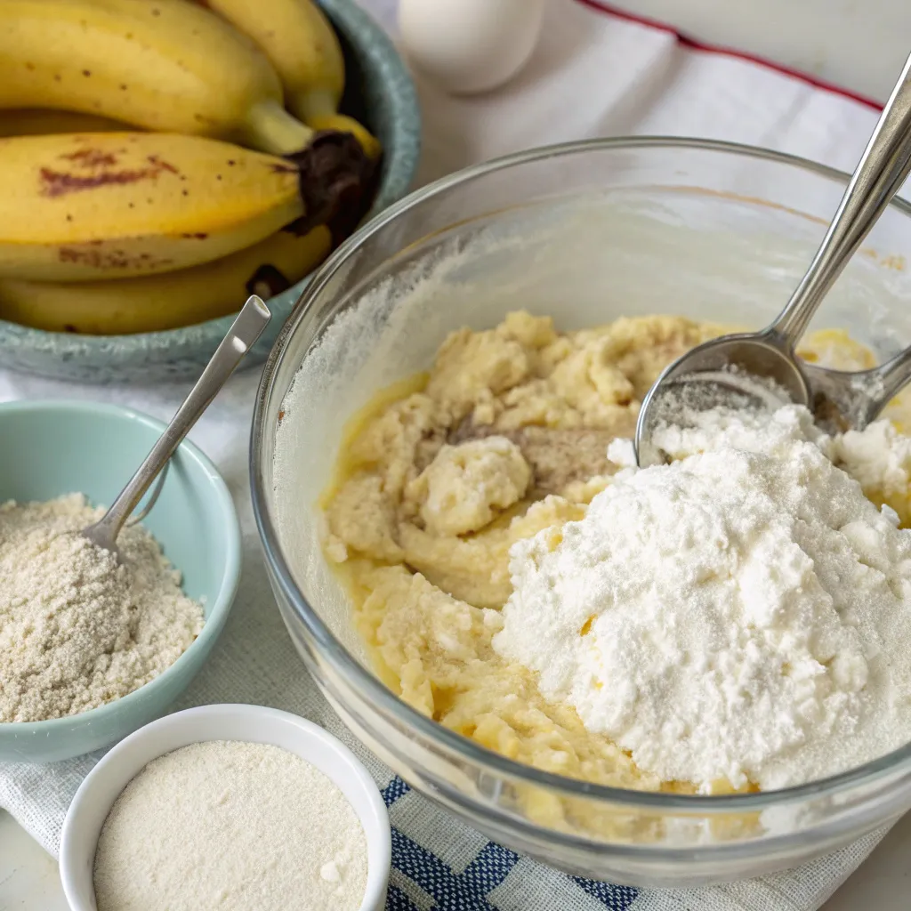 Soft Banana Cottage Cheese Bread