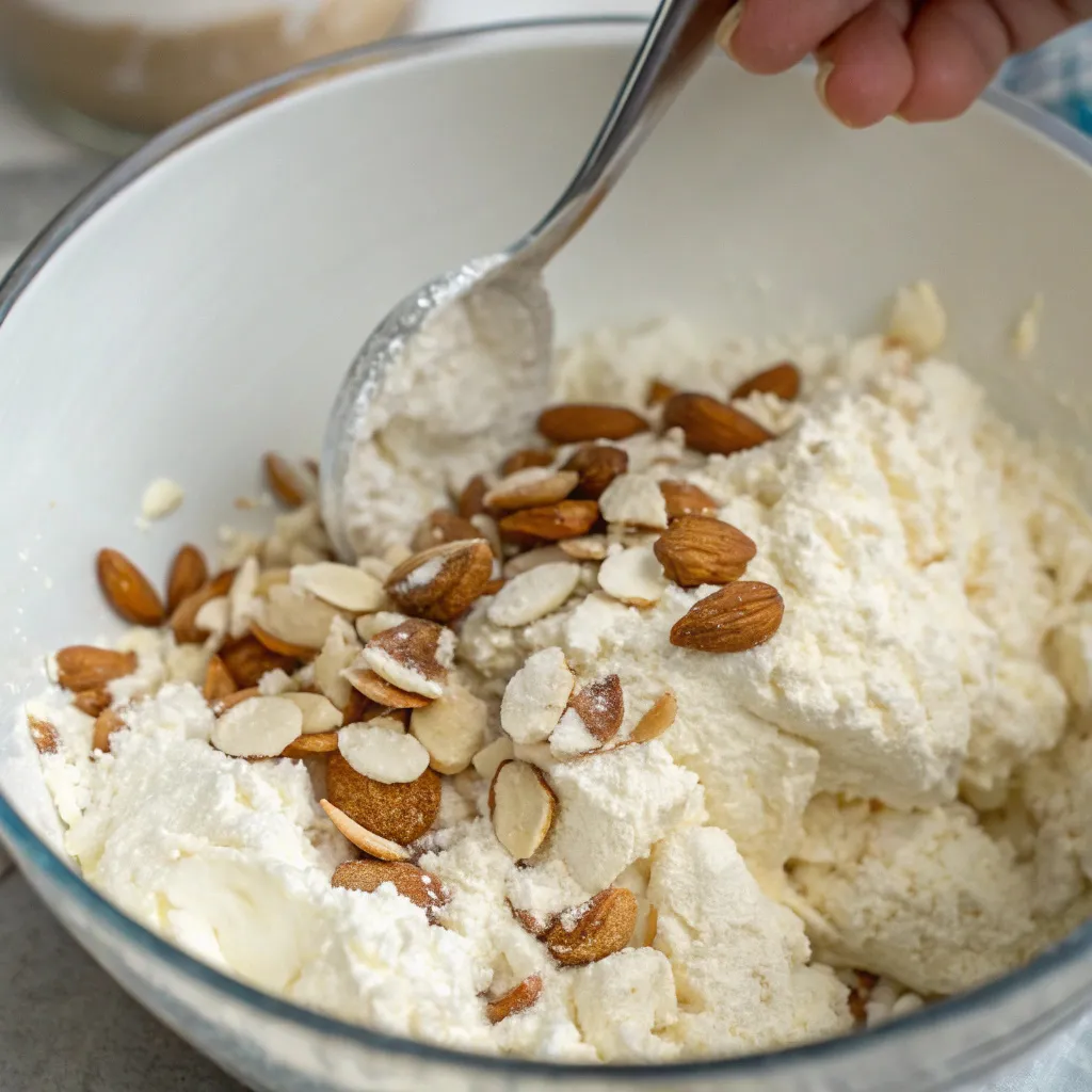 Soft Ricotta Almond Pillows