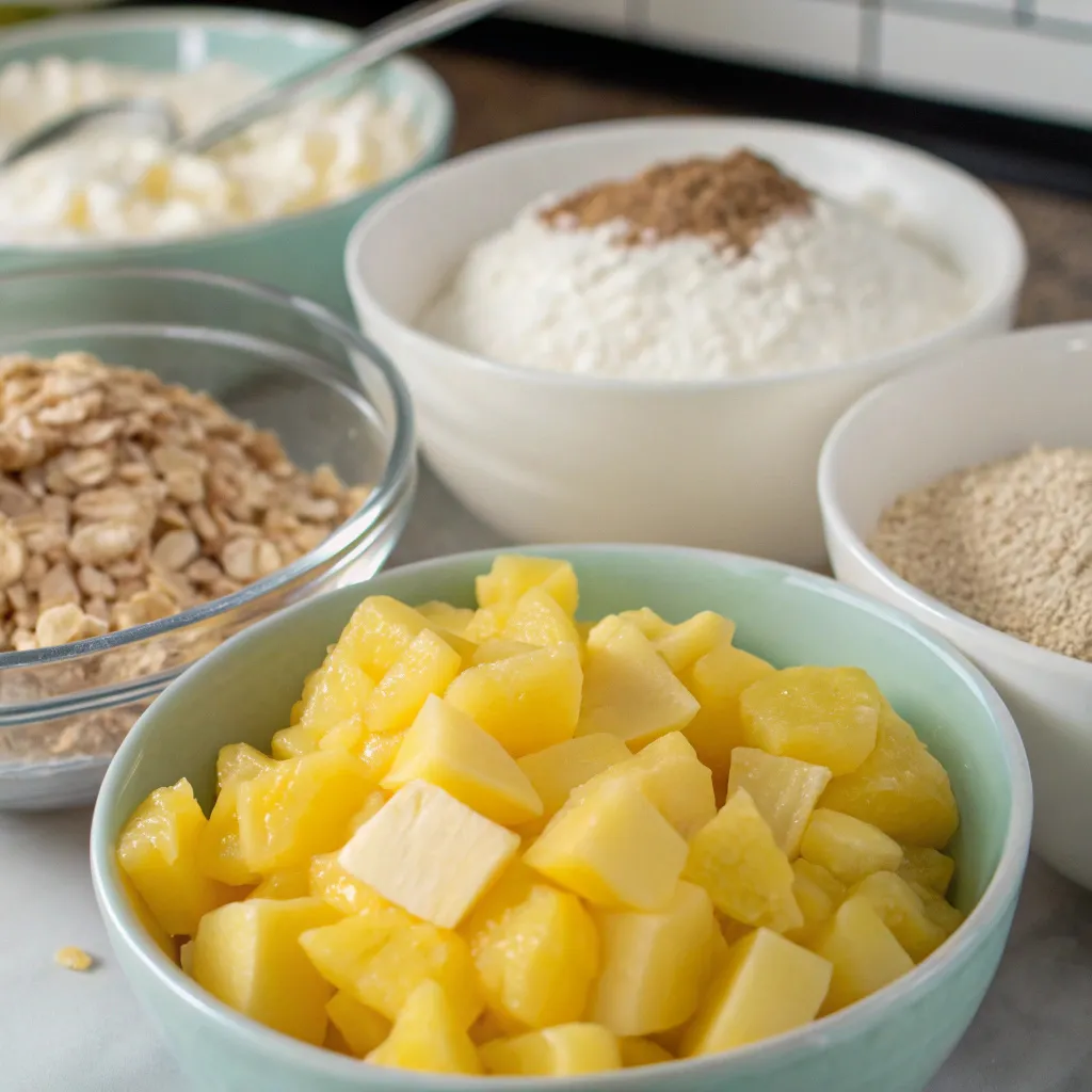 Sweet Pineapple Crumble Bars โ Golden, Buttery & Irresistibly Tropical 7 Sweet Pineapple Crumble Bars!