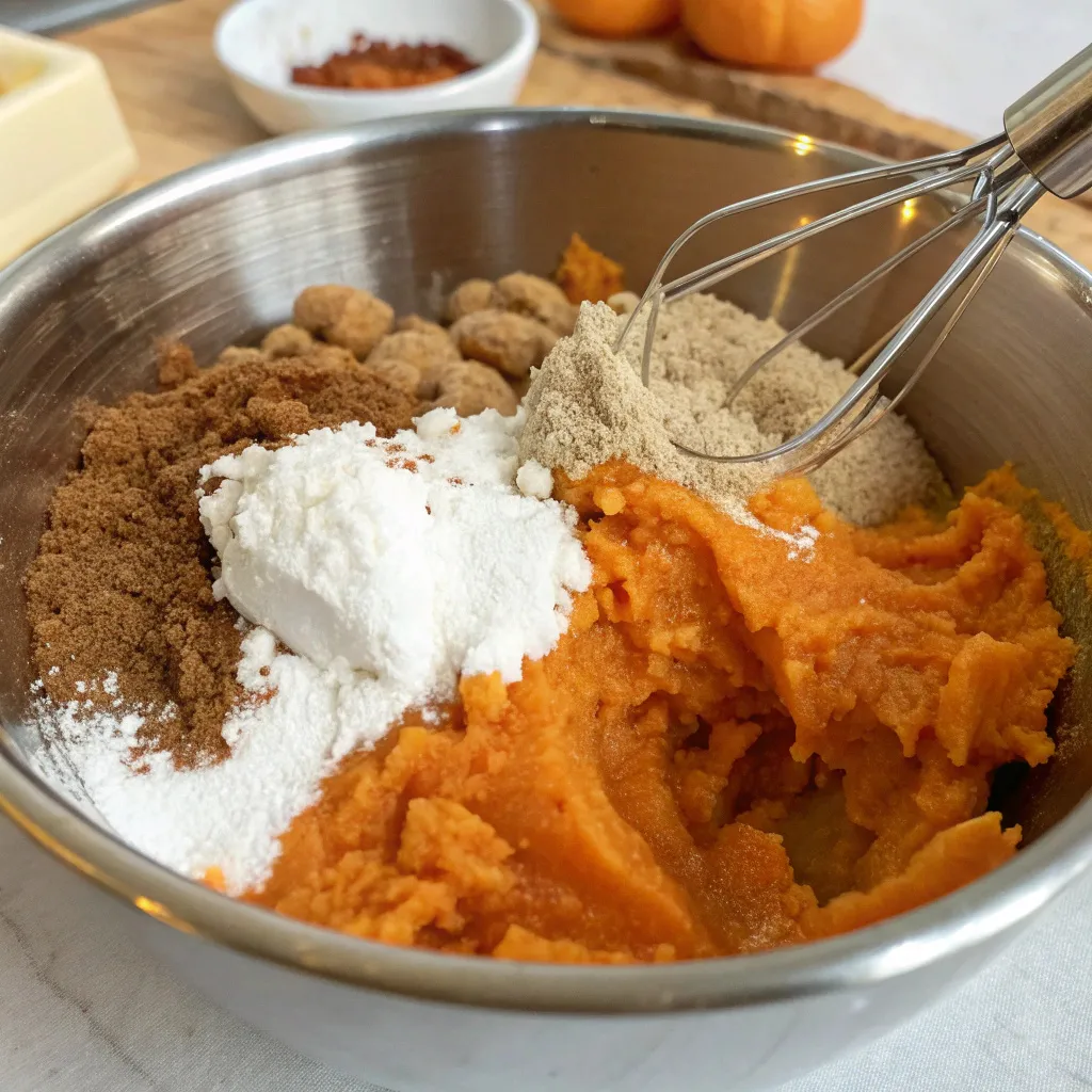 Sweet Potato Ginger Glazed Cake