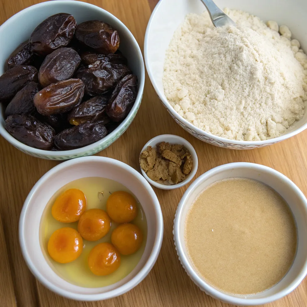 Tahini Date Cake