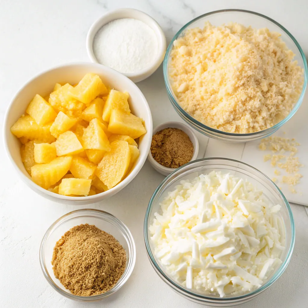 This No-Bake Pineapple Coconut Cheesecake Tastes Like a Tropical Vacation