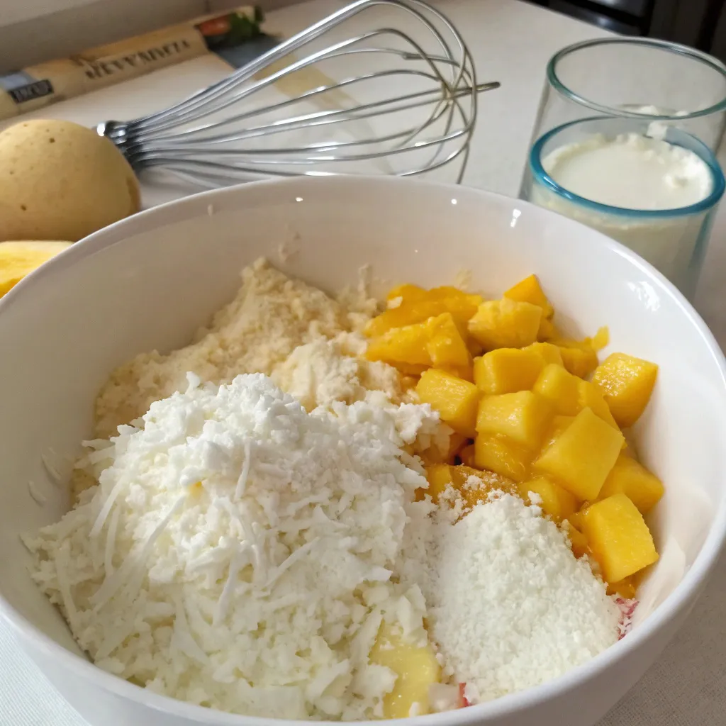 Tropical Coconut Cake