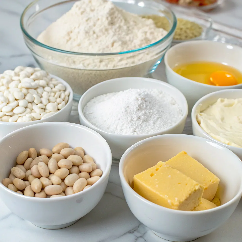 White Bean Blondie Cake