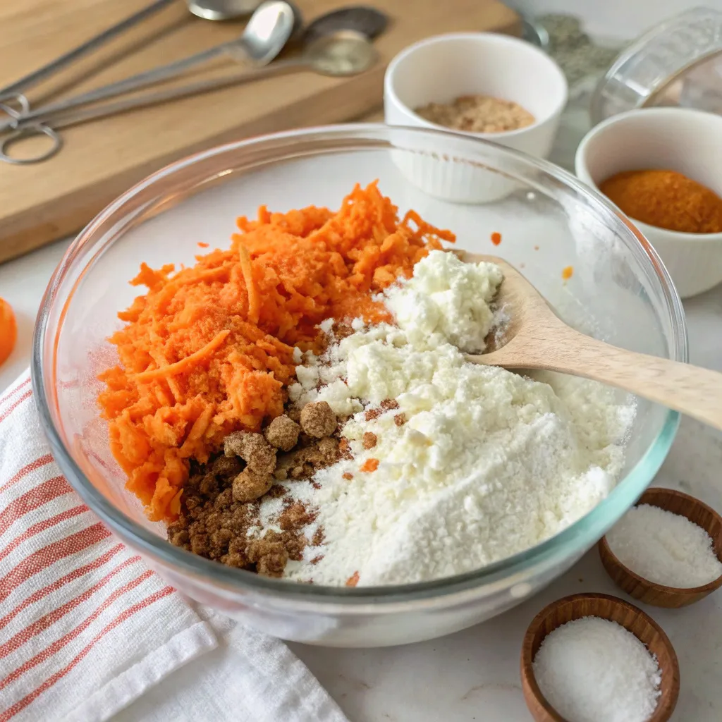 Zero Sugar Cottage Cheese Carrot Cake Bites โ Spiced, Healthy & Easy Snack 8 Zero Sugar Cottage Cheese Carrot Cake Bites