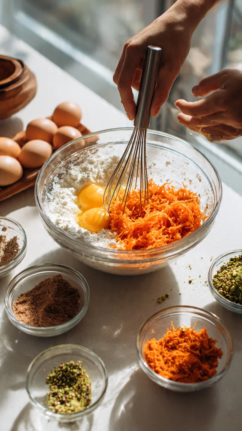 This Unbelievably Moist Carrot Pistachio Cake with Dreamy Glaze Is Pure Magic
