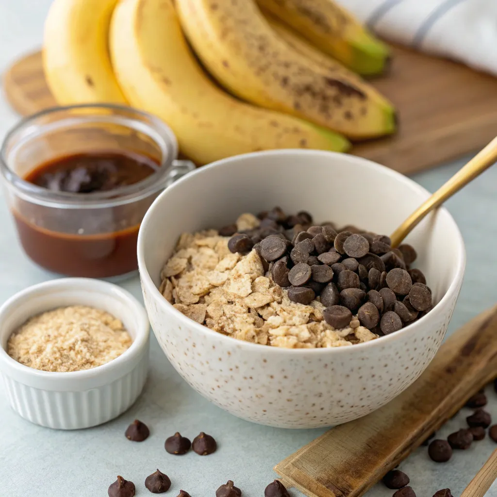 banana oat cookies