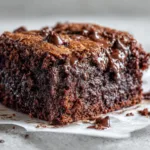 Double Chocolate Dump Cake