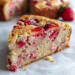5-Ingredient Strawberry Yogurt Cake
