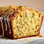 Flourless Zucchini Almond Lemon Loaf