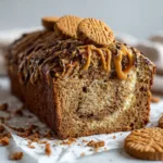 Lotus Biscoff Banana Bread