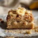 3-Ingredient Banana Oat Cake