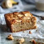 3-Ingredient Banana Oat Cake