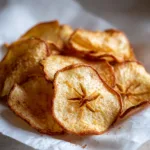 Crispy Air Fryer Apple Chips with Cinnamon