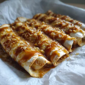 Apple Pie Tortilla Wrap