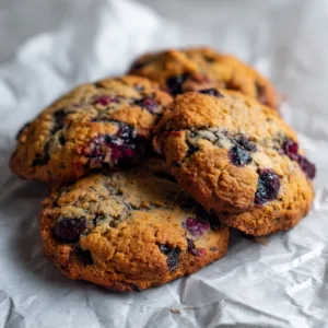 Blueberry Banana Cookies