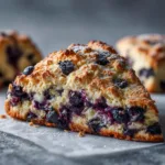 Low-Carb Blueberry Scones