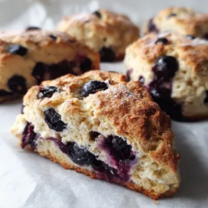 Low-Carb Blueberry Scones