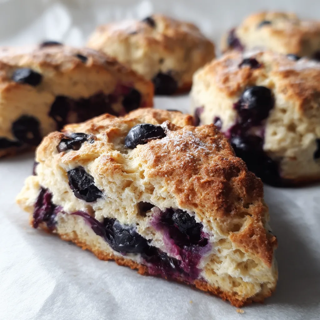 Low-Carb Blueberry Scones