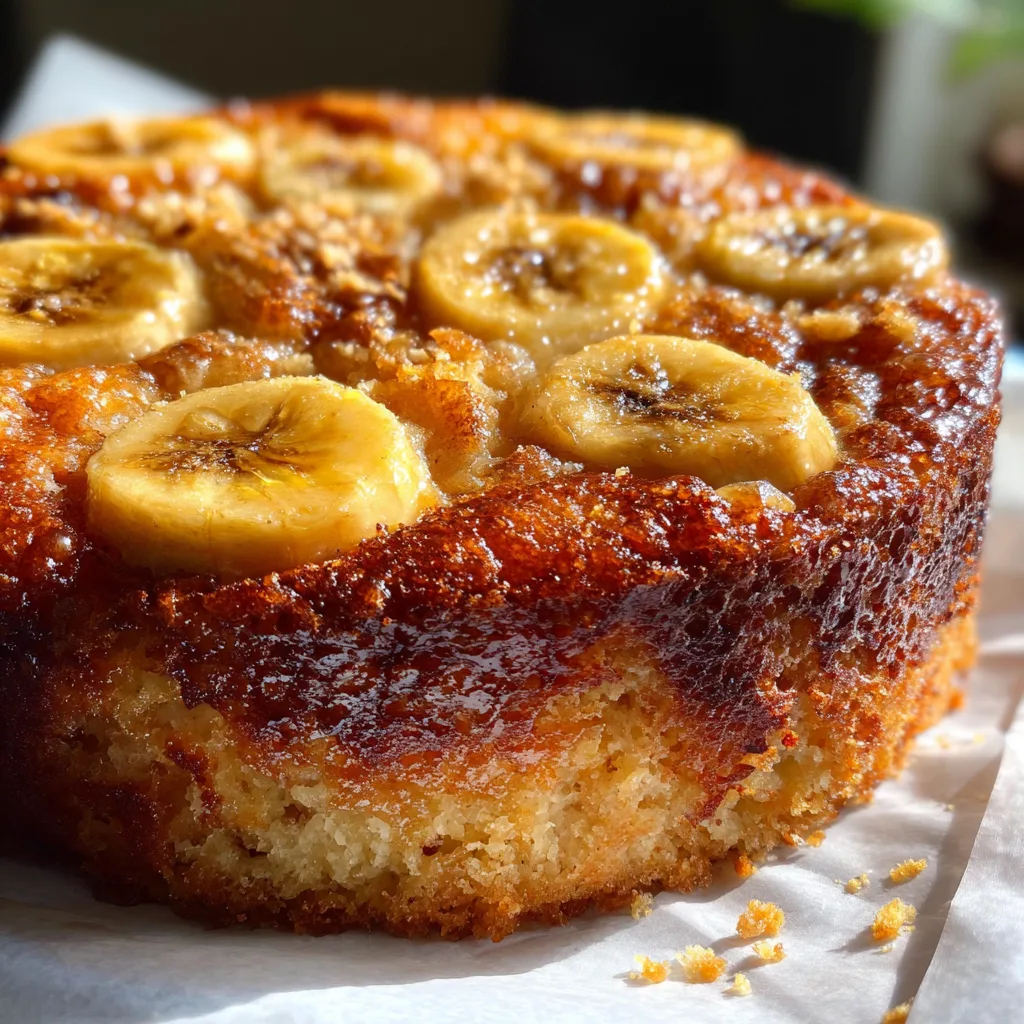 Brown Butter Banana Pudding Cake