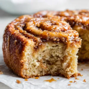 Caramel Apple Cinnamon Roll