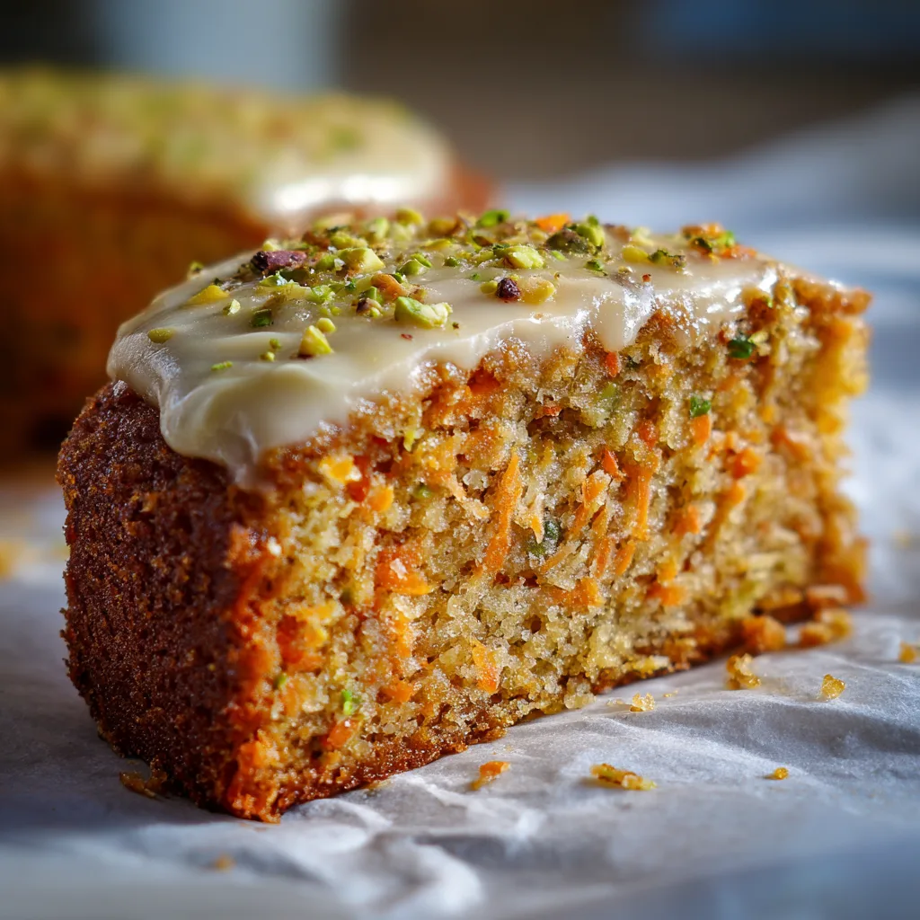 Carrot Pistachio Cake