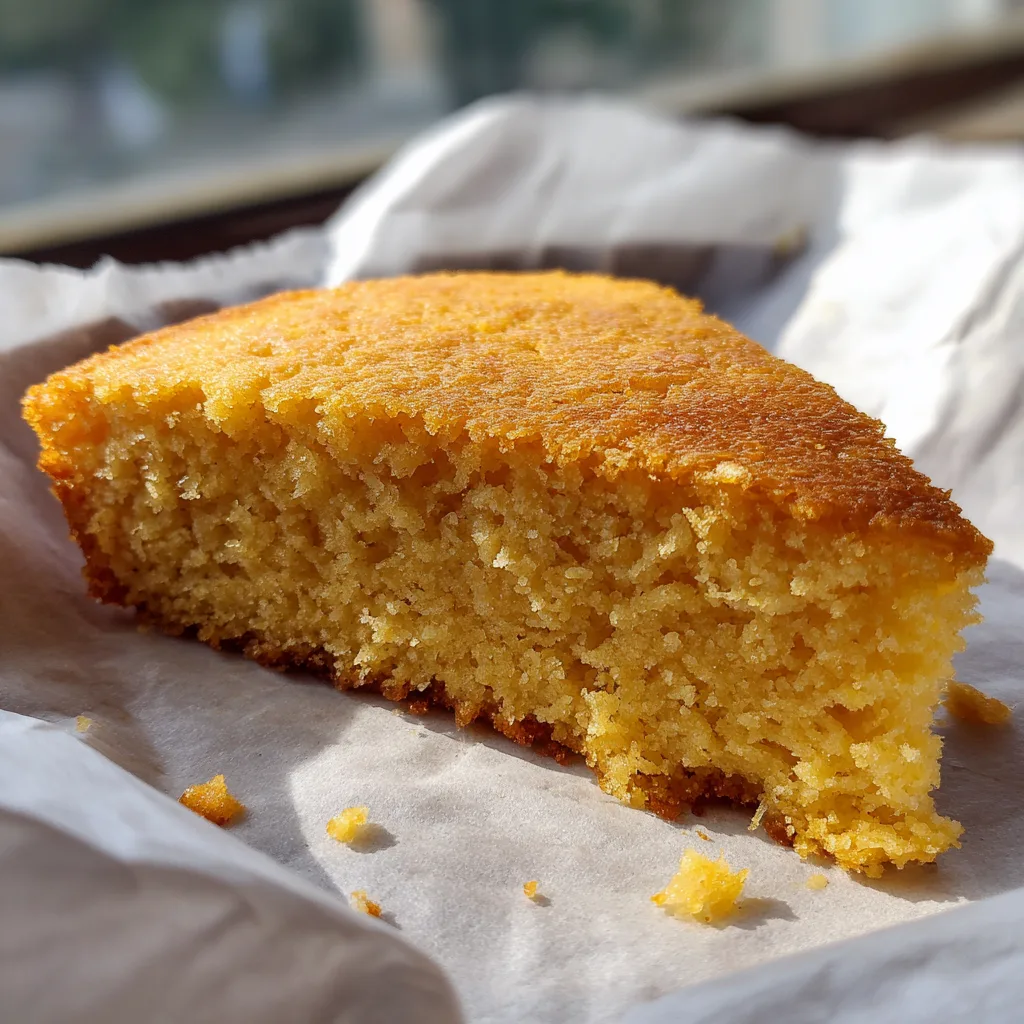 Chickpea Flour Lemon Cake