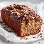 Chocolate Banana Oat Loaf โ Soft, Cozy & Irresistibly Wholesome 9 Chocolate Banana Oat Loaf