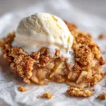 Gooey Cinnamon Apple Crisp