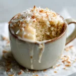Coconut Cream Mug Cake