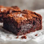 Fudgy Cottage Cheese Brownie