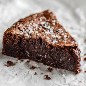 Fudgy Cottage Cheese Brownie