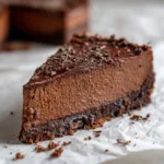 Creamy Chocolate Avocado Mousse Cake