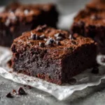 Flourless Chocolate Bean Cake