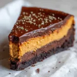 Flourless Chocolate Peanut Butter Cake